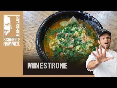 Schnelle Minestrone