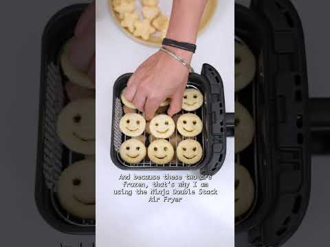 Emoji-Inspired Air-Fried Snacks (Smileys, Jalapeno Poppers, Cheesy Hearts, & Star Cutlets)