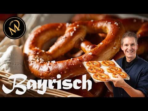 Bayrische Brezen (Laugenbrezeln)
