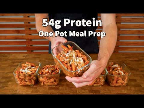 Cajun Chicken Pasta Meal Prep