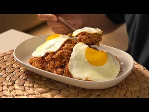 참치김치 볶음밥
