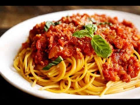 Special Spaghetti Bolognese