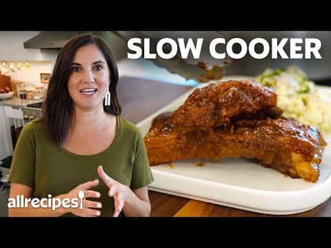 5 Easy Slow Cooker Recipes: Ribs, Bread, Baked Potatoes, Ham, and Caramelized Onions