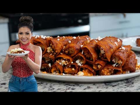 Authentic Enchiladas Rojas