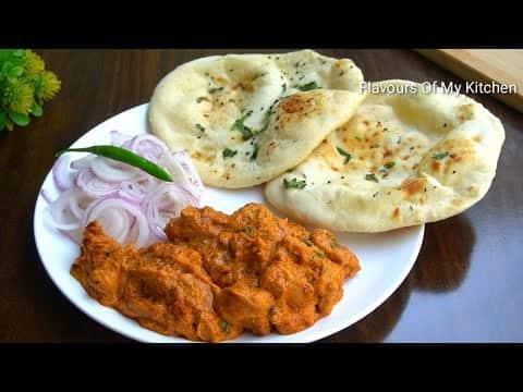 तवा तंदूरी रोटी और रेस्टोरेंट स्टाइल बटर चिकन