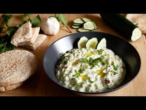 Tzatziki grec traditionnel