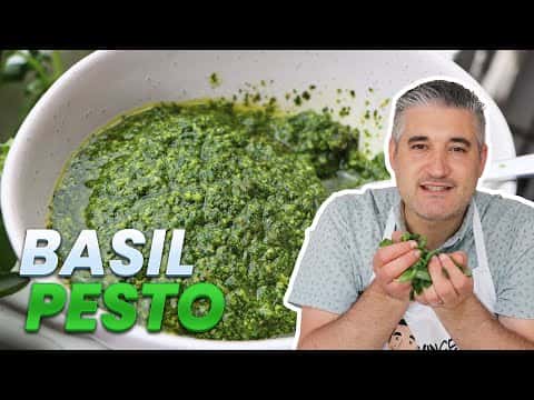 Classic Fresh Basil Pesto