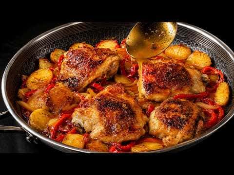 One-Pan Honey Paprika Chicken and Potatoes
