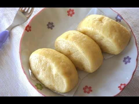 手揉地瓜饅頭