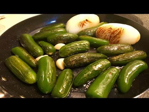 Salsa verde cremosa (Guacamole falso sin aguacate)