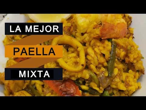 Paella mixta ciega para 2 personas