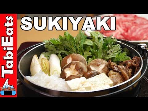 Sukiyaki (Japanese Beef Hot Pot)