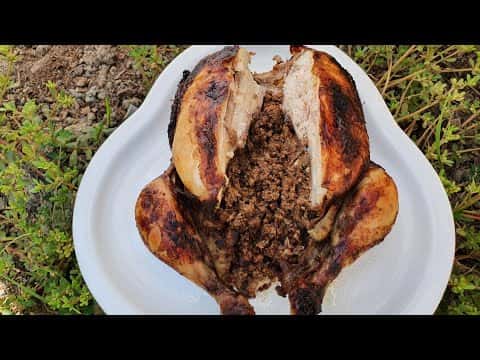 Azerbaijani Cuisine-Lavangi (Stuffed Chicken)