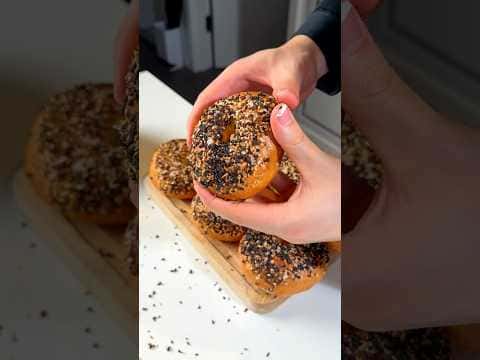 Homemade Everything Bagels