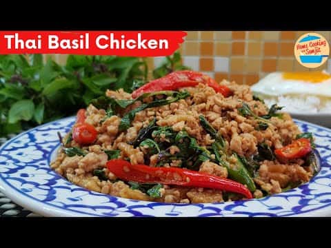 Simple Thai Basil Chicken (Pad Kra Pow Gai)