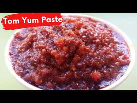 Homemade Tom Yum Paste