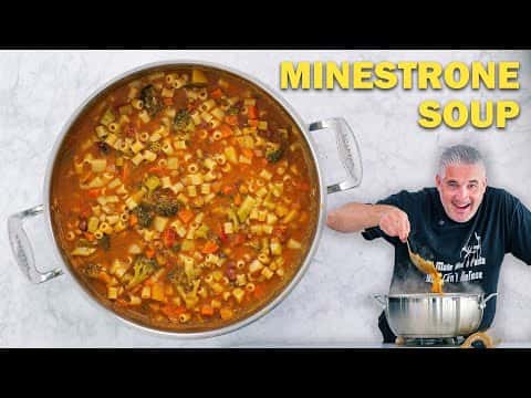 Authentic Italian Minestrone Soup
