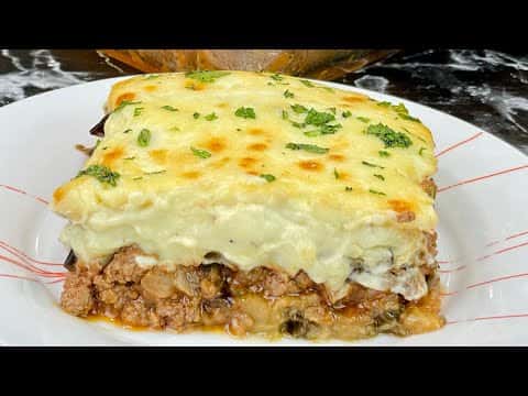 La Moussaka Grecque Traditionnelle
