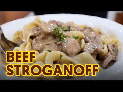 Beef Stroganoff