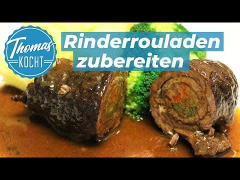 Klassische Rinderrouladen