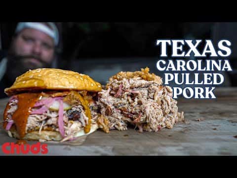 The Ultimate Pulled Pork Sandwich (Texas & Carolina Mashup)