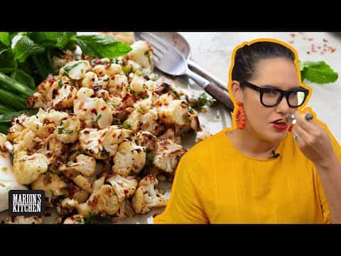 Thai Roasted Cauliflower Laab Salad