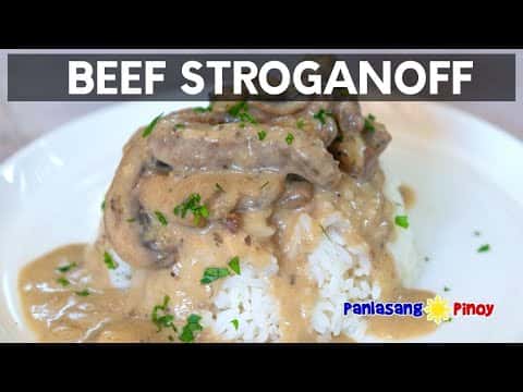 Beef Stroganoff