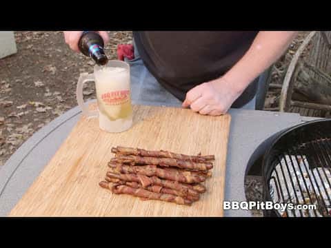 BBQ Bacon Pretzels