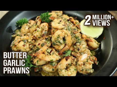 Butter Garlic Prawns
