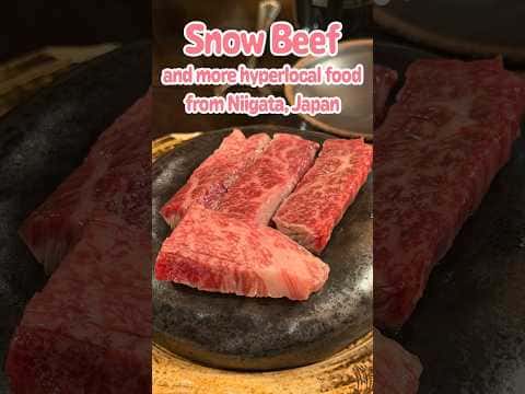 Snow-Aged Wagyu Beef & Mountain Vegetable Tempura