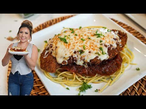 Easy Chicken Parmesan with Homemade Marinara Sauce