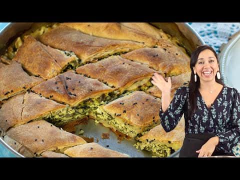 Spanakopita with Homemade Phyllo (Horiatiki)