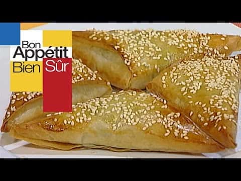 Spanakopita - Feuilletés aux épinards