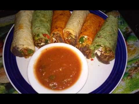 Como Hacer Burritos Mexicanos