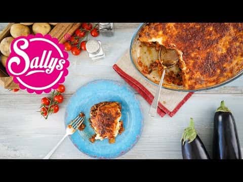 Moussaka – griechischer Auberginen-Kartoffel-Auflauf