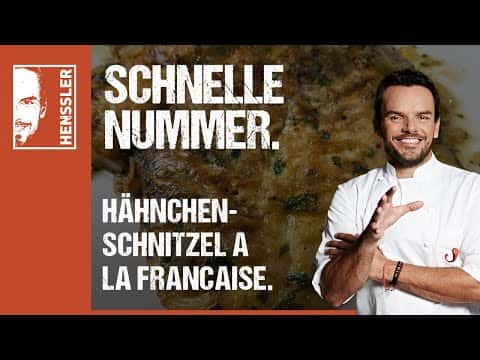 Schnelles Hähnchenschnitzel à la Francaise