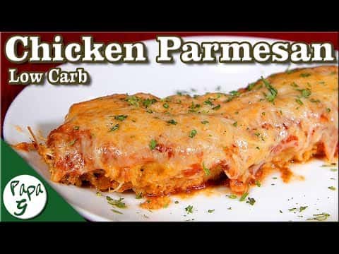 Keto Chicken Parmesan