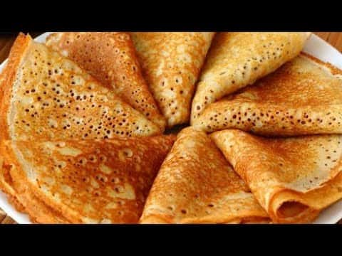 Ажурные блины без соды