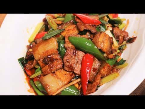 Twice Cooked Pork (Hui Guo Rou)