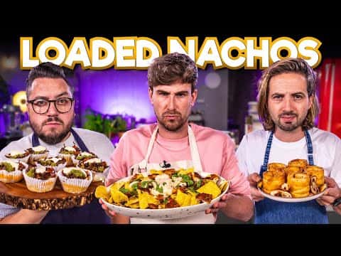 Ultimate Loaded Nachos: Jamie's Cupcakes, Mike's Inter-nacho-nals & Barry's Cannoli Nachos