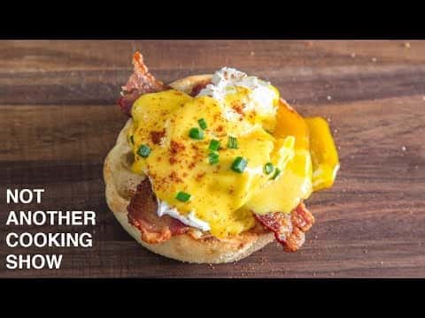 Eggs Benedict with Blender Hollandaise Sauce