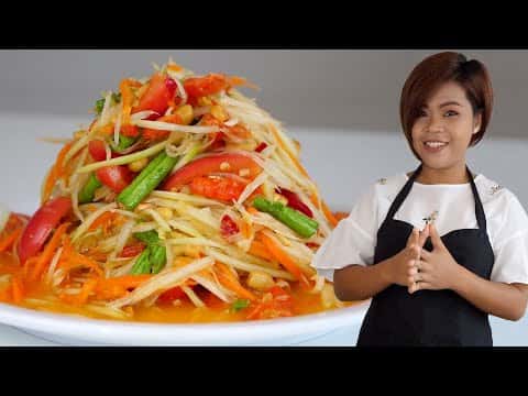 Thailändischer Papayasalat (Som Tam Thai)