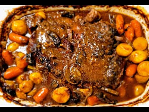 Ole School Oven Baked Chuck Roast