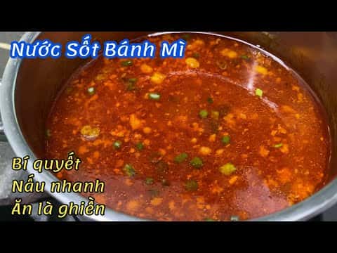 Nước Sốt Xá Xíu Chan Bánh Mì