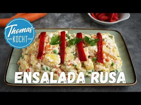 Ensalada Rusa (Spanischer Kartoffelsalat)