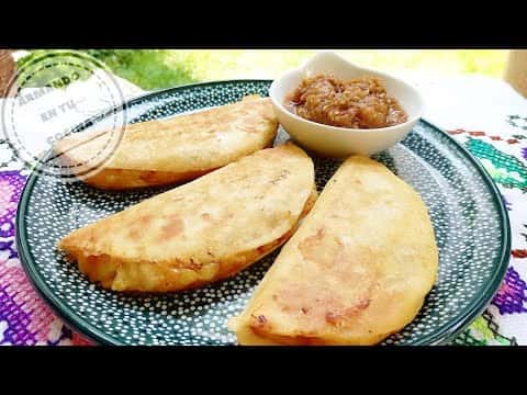 Quesadillas de Papa Crujientes