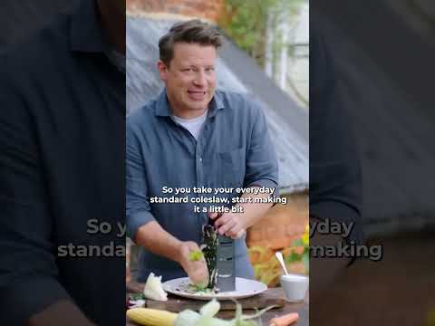 Jamie's 1-Minute Rainbow Slaw