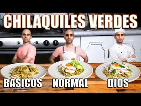 Chilaquiles Verdes de 3 Niveles