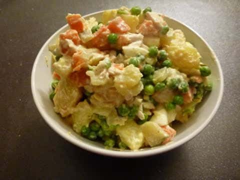 Persian/Russian Potato Salad (Olivier Salad)