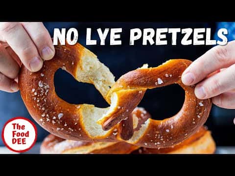Homemade Bavarian Soft Pretzels